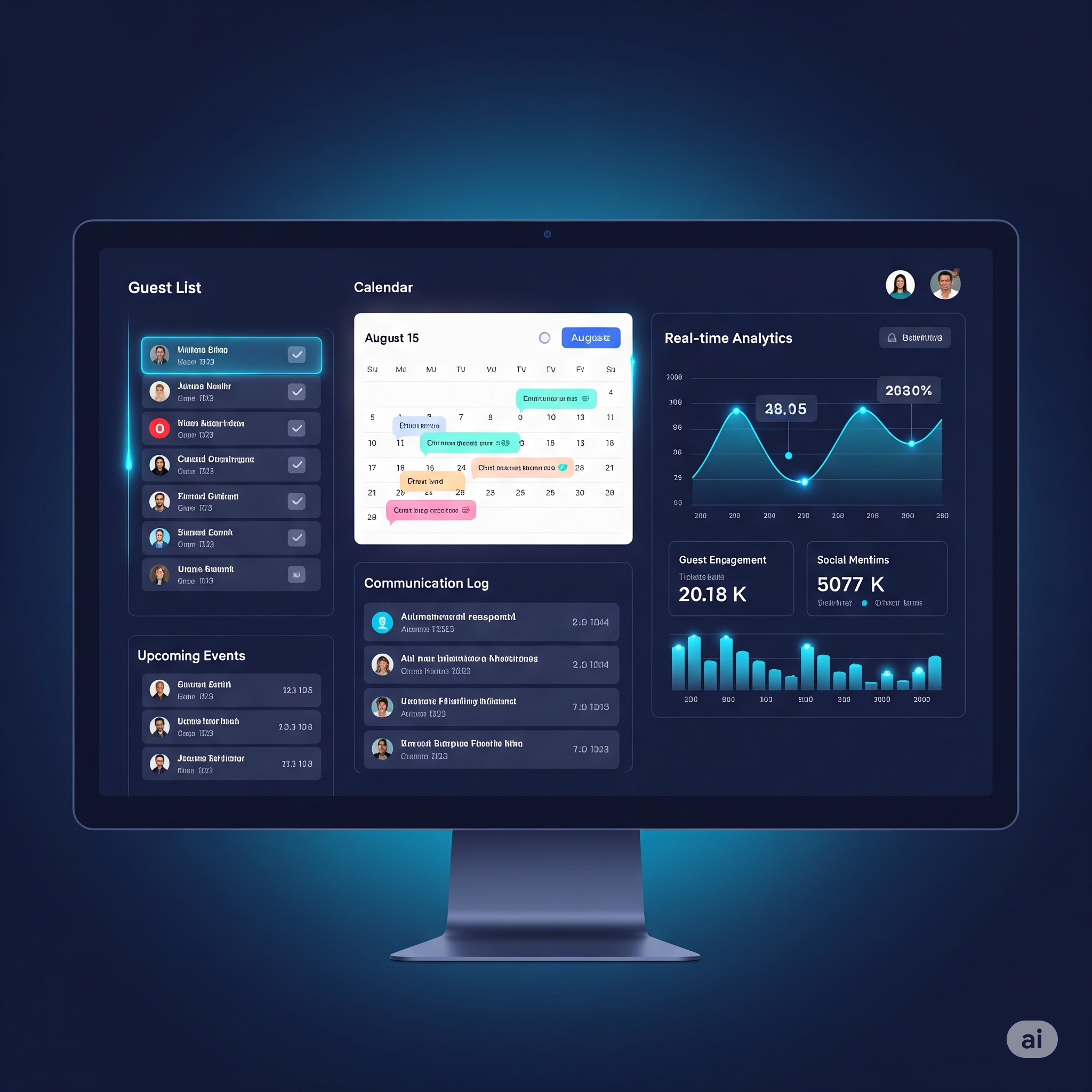 EventCortex Dashboard